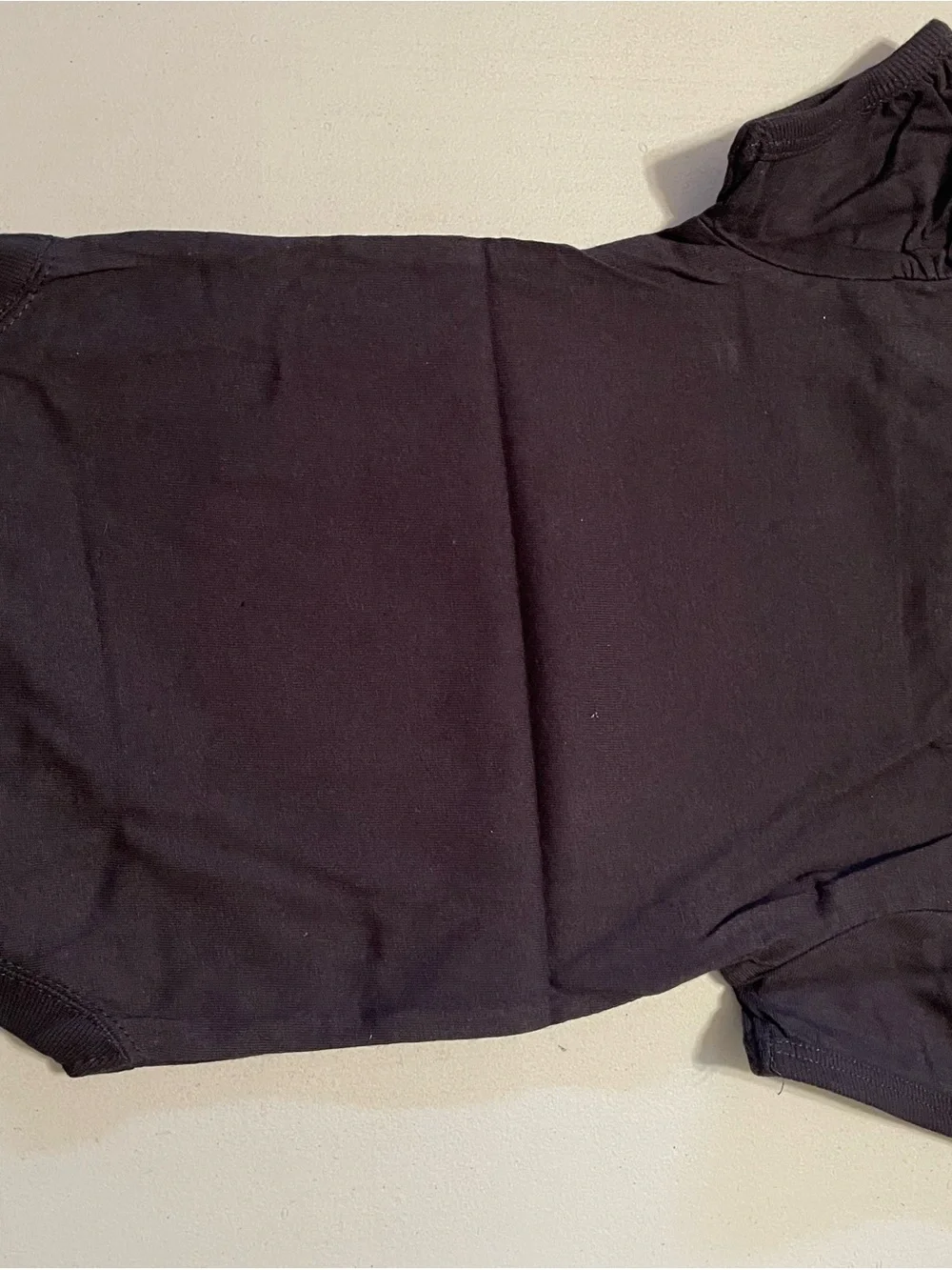 The Children's Place Black 'Babe Status' Graphic One-Piece NWT 6/9 Mon